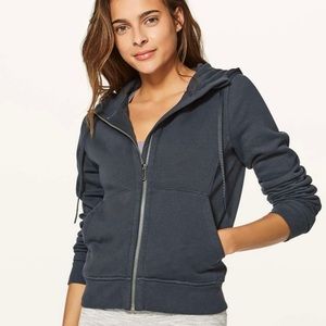 Lululemon Press Pause Jacket 12 Melanite